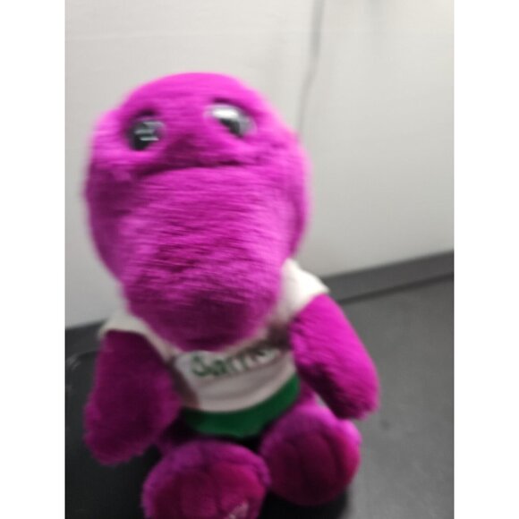 Barney Plush Dinosaur Doll 12” Purple Lyons Group Vintage 1992 toy WITH SHIRT - Picture 6 of 7